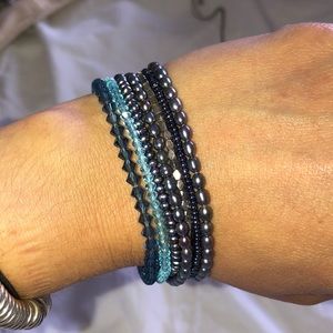 Stackable bracelets